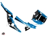 Polaris RZR 1000 Turbo UTV Stage Graphic Kit Blue