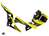 Polaris RZR 1000 Turbo UTV Stage Graphic Kit Black Yellow