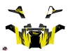 Polaris RZR 570 UTV Stage Graphic Kit Black Yellow