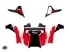 Polaris RZR 570 UTV Stage Graphic Kit Black Red