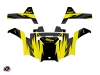 Polaris RZR 800 S UTV Stage Graphic Kit Black Yellow