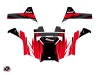 Polaris RZR 800 S UTV Stage Graphic Kit Black Red