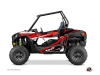 Polaris RZR 900 UTV Stage Graphic Kit Black Red