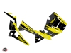 Polaris RZR 900 S UTV Stage Graphic Kit Black Yellow
