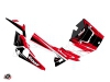 Polaris RZR 900 S UTV Stage Graphic Kit Black Red