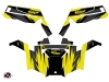 Polaris RZR 900 XP UTV Stage Graphic Kit Black Yellow