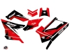 Polaris Scrambler 850-1000 XP ATV Stage Graphic Kit Red