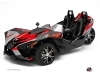 Polaris Slingshot Roadster Stage Graphic Kit Grey Red