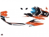 Seadoo Spark Jet-Ski Stage Graphic Kit Orange Blue