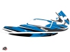 Yamaha Superjet Jet-Ski Stage Graphic Kit Blue Black