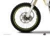 Graphic Kit Wheel decals Dirt Bike Stage Green