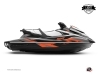 Yamaha VX Jet-Ski Stage Graphic Kit Grey Orange LIGHT