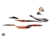 Yamaha VX Jet-Ski Stage Graphic Kit Grey Orange LIGHT