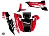 Yamaha Wolverine-R UTV Stage Graphic Kit Black Red