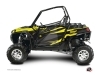 Kit Déco Portes Standard XRW Stage SSV Polaris RZR 570/800/900 2008-2014 Noir Jaune