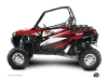 Graphic Kit Doors Standard XRW Stage UTV Polaris RZR 570/800/900 2008-2014 Black Red