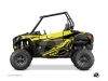 Kit Déco Portes Standard XRW Stage SSV Polaris RZR 900S/1000/Turbo 2015-2017 Noir Jaune