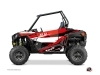 Kit Déco Portes Standard XRW Stage SSV Polaris RZR 900S/1000/Turbo 2015-2017 Noir Rouge