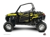 Graphic Kit Doors Suicide XRW Stage UTV Polaris RZR 570/800/900 2008-2014 Black Yellow