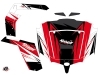 CF Moto Z Force 1000 UTV Stage Graphic Kit Black Red