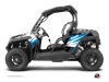 CF Moto Z Force 800 UTV Stage Graphic Kit Blue