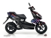 Yamaha Aerox Scooter Stars Graphic Kit Blue