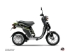 MBK Eco-3 Scooter Stars Graphic Kit Green