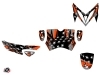 Yamaha Slider Scooter Stars Graphic Kit Orange