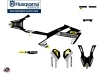 Husqvarna TC 50 Dirt Bike Start Graphic Kit Yellow