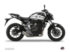 Kit Déco Moto Steel Yamaha MT 07 Noir Blanc