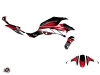 Yamaha MT 07 Street Bike Steel Graphic Kit Black Red