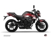 Yamaha XJ6 Street Bike Steel Graphic Kit Black Red