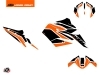 KTM Duke 790 Street Bike Storm Graphic Kit Orange Black 