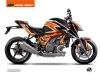 KTM Super Duke 1290 R Street Bike Storm Graphic Kit Orange Black