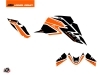 KTM Super Duke 1290 R Street Bike Storm Graphic Kit Orange Black