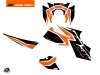 KTM Super Duke 990 Street Bike Storm Graphic Kit Orange Black