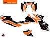 KTM Super Duke 990 R Street Bike Storm Graphic Kit Orange Black