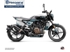 Kit Déco Moto Straight Husqvarna Svartpilen 701 Bleu Blanc