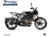 Kit Déco Moto Straight Husqvarna Svartpilen 701 Marron Blanc