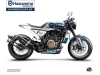 Kit Déco Moto Straight Husqvarna Vitpilen 701 Blanc Bleu