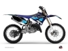 Kit Déco Moto Cross Stripe Yamaha 125 YZ Noir