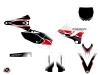 Kit Déco Moto Cross Stripe Yamaha 125 YZ Rouge