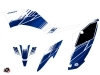 Kit Déco Quad Stripe Yamaha 250 Raptor Bleu Nuit