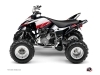 Yamaha 250 Raptor ATV Stripe Graphic Kit Red