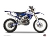 Yamaha 250 WRF Dirt Bike Stripe Graphic Kit Night Blue