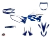 Kit Déco Moto Cross Stripe Yamaha 250 YZ Bleu Nuit