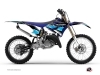 Yamaha 250 YZ Dirt Bike Stripe Graphic Kit Black