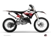 Kit Déco Moto Cross Stripe Yamaha 250 YZ Rouge