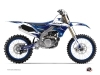 Kit Déco Moto Cross Stripe Yamaha 250 YZF Bleu Nuit