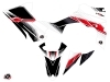 Yamaha 450 YFZ R ATV Stripe Graphic Kit Red